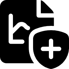 Data File Shield Icon from Ultimate Bold Set