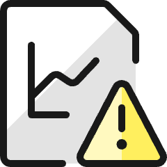 Data File Warning Icon from Ultimate Colors Set