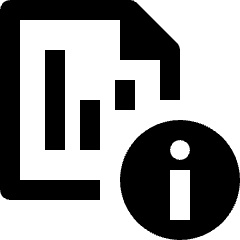 Stock Records Information Icon from Nova Line Set