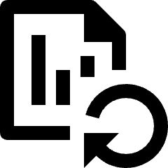 Stock Records Return Icon from Nova Line Set