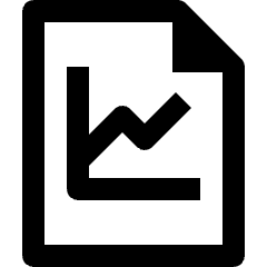 Stock Statistics Icon from Nova Line Set