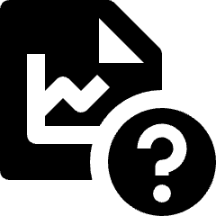 Stock Statistics Question Icon from Nova Solid Set