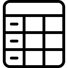 Workflow Data Table 2 Icon from Ultimate Light Set