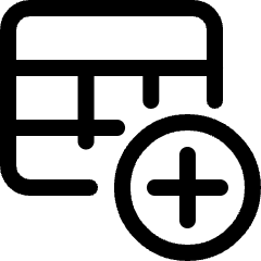 Workflow Data Table Add Icon from Ultimate Regular Set