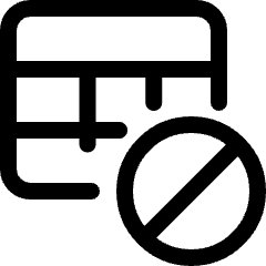 Workflow Data Table Block Icon from Ultimate Regular Set