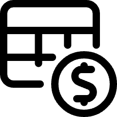 Workflow Data Table Money Icon from Ultimate Regular Set