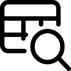 Workflow Data Table View Icon from Ultimate Regular Set