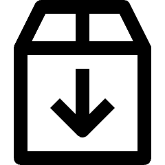 Data Transfer Content Unload Icon from Nova Line Set