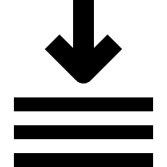 Data Transfer Database Download Icon from Nova Solid Set