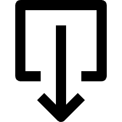 Data Transfer Download 3 Icon from Nova Line Set
