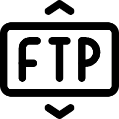 Data Transfer Ftp Icon from Ultimate Regular Set