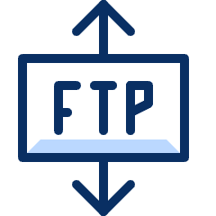 Data Transfer Ftp Icon from Cyber Duotone Set