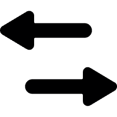 Data Transfer Horizontal Icon from Ultimate Bold Set
