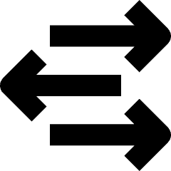 Data Transfer Traffic 6 Icon from Nova Solid Set