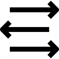 Data Transfer Traffic 6 Icon from Nova Line Set