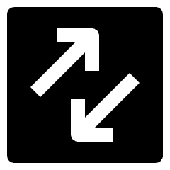 Data Transfer Traffic Square 3 Icon from Nova Solid Set