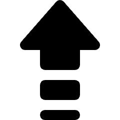 Data Transfer Upload Icon from Nova Solid Set