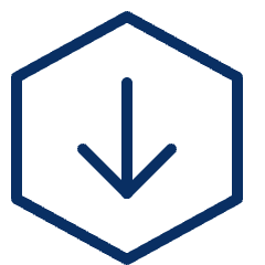 Download Hexagon 1 Icon from Cyber Line Set