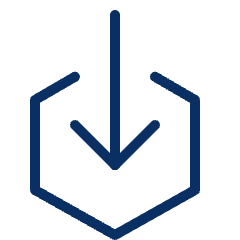 Download Hexagon 2 Icon from Cyber Line Set