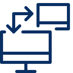 Network Computer 1 Icon from Cyber Line Set