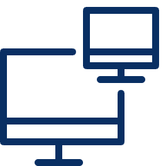 Network Computer 2 Icon from Cyber Line Set