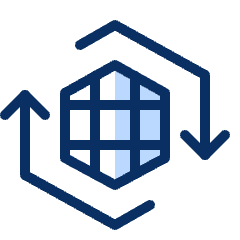 Network Refresh Icon from Cyber Duotone Set