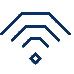 Network Wifi Signal Icon from Cyber Line Set