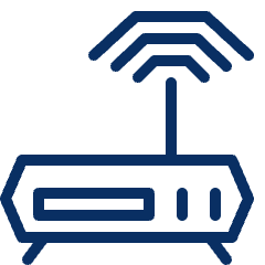 Router Wifi Wireless 1 Icon from Cyber Line Set