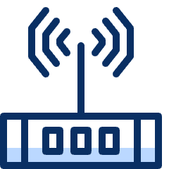 Router Wifi Wireless 2 Icon from Cyber Duotone Set