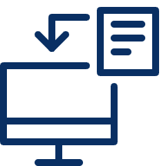 Transfer File Icon from Cyber Line Set
