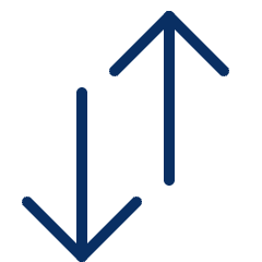 Upload Download Traffic Data Transfer Icon from Cyber Duotone Set
