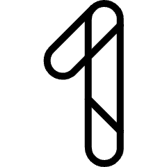 Google One Logo Icon from Ultimate Light Set