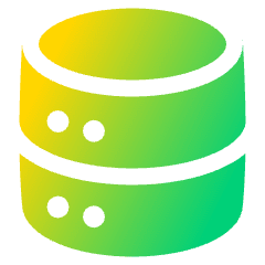 Database Icon from Plump Gradient Set