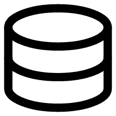Database Icon from Core Line Set