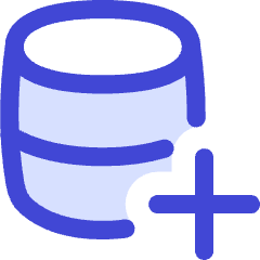 Database Add 1 Icon from Flex Duo Set