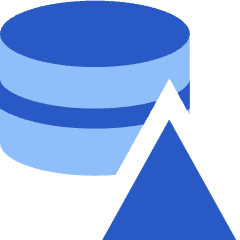 Database Alert Icon from Sharp Flat Set