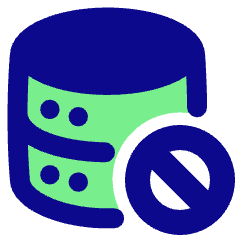 Database Block Icon from Plump Pop Set
