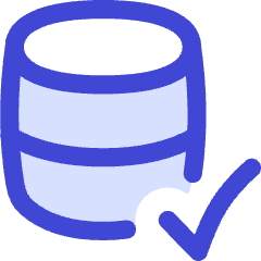 Database Check Icon from Flex Duo Set