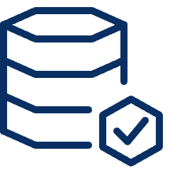 Database Check Icon from Cyber Line Set