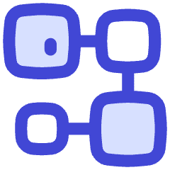 Database Crypto Blockchain Icon from Flex Duo Set