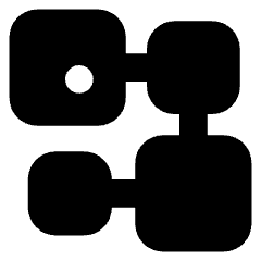 Database Crypto Blockchain Icon from Core Solid Set