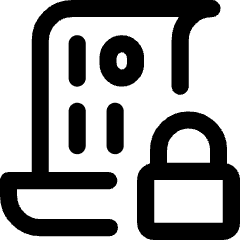 Database Encryption 2 Icon from Core Line Set