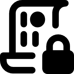 Database Encryption 2 Icon from Core Remix Set