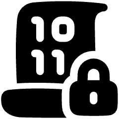 Database Encryption 2 Icon from Plump Solid Set
