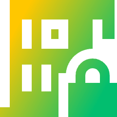 Database Encryption 2 Icon from Sharp Gradient Set