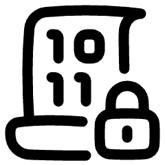 Database Encryption 2 Icon from Plump Line Set