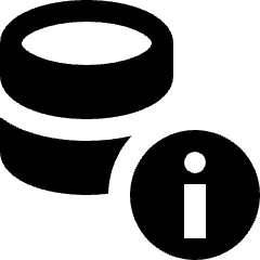 Database Information Icon from Nova Solid Set