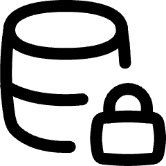 Database Lock Icon from Flex Line Set