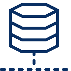 Database Network 1 Icon from Cyber Line Set