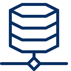 Database Network 2 Icon from Cyber Line Set